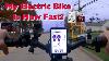 Ecotric 48v 12.5ah Electric E-bike Bicycle Removable Battery Hydraulic Brake Lcd
